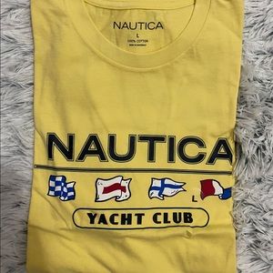 Light yellow náutica tee